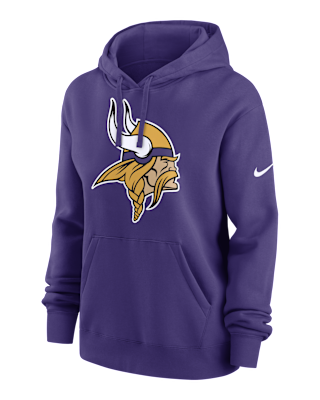 Женское худи Minnesota Vikings Club Nike NFL Pullover Hoodie