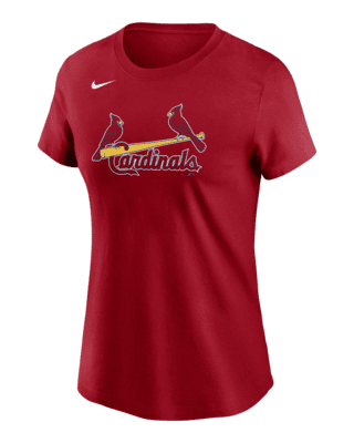 Women's Nike Black St. Louis Cardinals Baseball Club T-Shirt