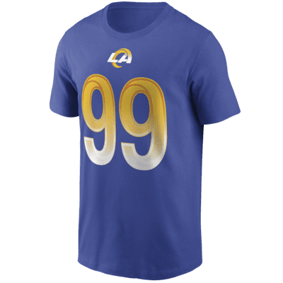 Aaron Donald Los Angeles Rams Nike Name & Number T-Shirt - Royal