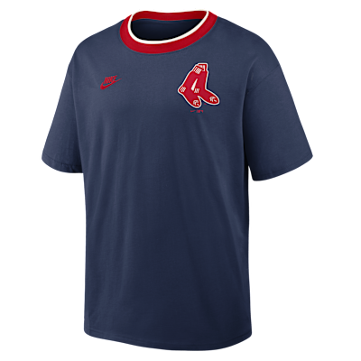 Boston Red Sox Cooperstown Ringer Men's Nike MLB T-Shirt from Nike - $65