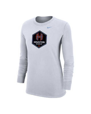 Женская футболка Houston Dash Nike Soccer Long-Sleeve