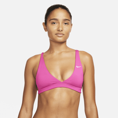 Black Essential Bralette Bikini Top by Nike on Sale