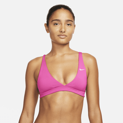 Top de bikini Bralette Nike Essential para mujer.