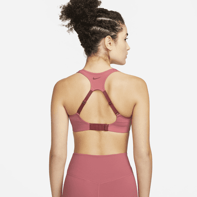 Bra deportivo con ojales y almohadilla de alta sujeción para mujer Nike Alpha
