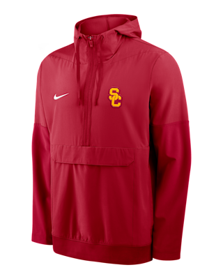 Мужская куртка USC Anorak Nike College 1/2-Zip Hooded