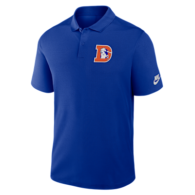 Denver Broncos Rewind Victory Men's Nike Dri-FIT NFL Polo