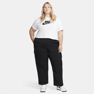 Pants cargo de tejido Woven de tiro alto para mujer (talla grande) Nike Sportswear Essential