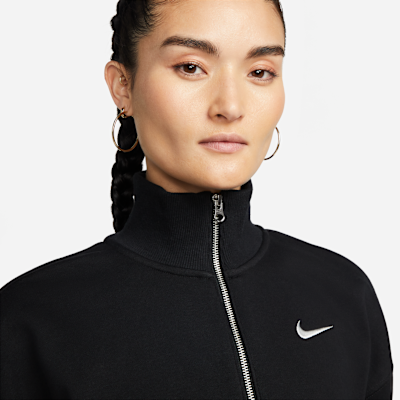 Sweat court à 1/4 de zip Nike Sportswear Phoenix Fleece pour femme