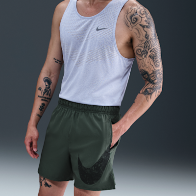ナイキ チャレンジャー スウッシュ メンズ 13cm Dri-FIT ランニングショートパンツ