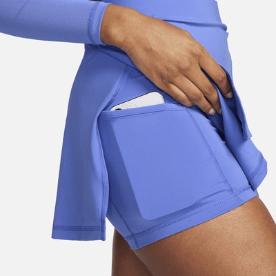 Falda pantalón con bolsillos de tiro alto de 8 cm para mujer Nike Pro Dri-FIT