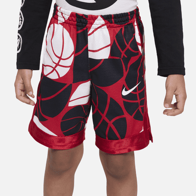 Nike Dri-FIT Elite Printed Shorts Little Kids' Shorts