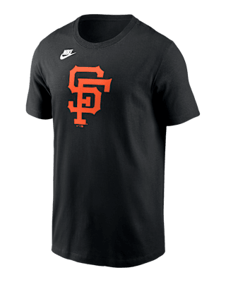 Мужская футболка San Francisco Giants Cooperstown Team Logo Nike MLB