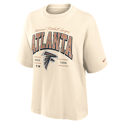 Atlanta Falcons Vintage Mod Boxy Women's Nike NFL T-Shirt from Nike - $55