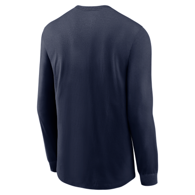 Auburn Legacy Arched Logo Men's Nike College Long-Sleeve T-Shirt