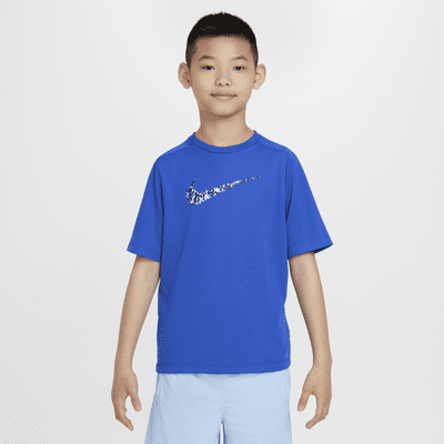 Nike Multi Older Kids' Dri-FIT Short-Sleeve Top