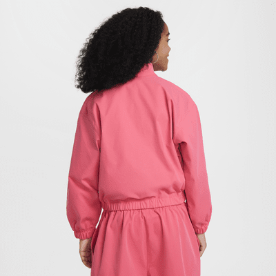 Chamarra ligera oversized para niña Nike Sportswear