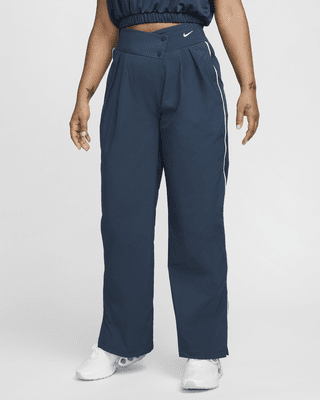 Женские  Nike Sportswear Collection Mid-Rise Repel Asymmetrical-Waist Trousers