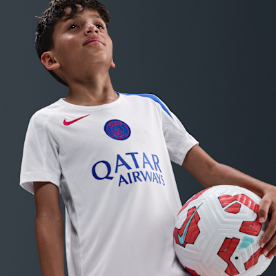 PSG Strike Third Older Kids' Nike Dri-FIT Total 90 Football Knit Top