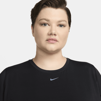 Top a manica corta Dri-FIT Nike One Classic (Plus size) – Donna