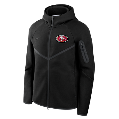 San Francisco 49ers Tech Fleece Windrunner Men's Nike NFL Full-Zip Hooded Jacket