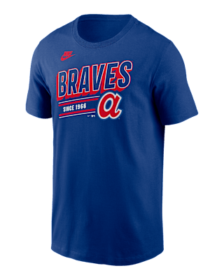 Мужская футболка Atlanta Braves Cooperstown Retro Nike MLB