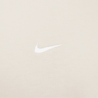 เสื้อคอกลมผ้าเฟรนช์เทรีผู้ชาย Nike Solo Swoosh