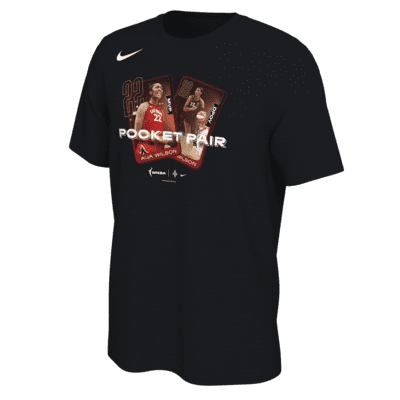 Playera Nike WNBA MVP para hombre A’ja Wilson Las Vegas Aces