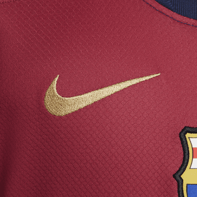 F.C. Barcelona 2024/25 Stadium Home Older Kids' Nike Dri-FIT Football Replica Shirt