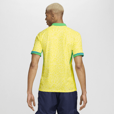 Jersey de fútbol Nike Dri-FIT ADV Authentic de Brasil local 2024 Match para hombre