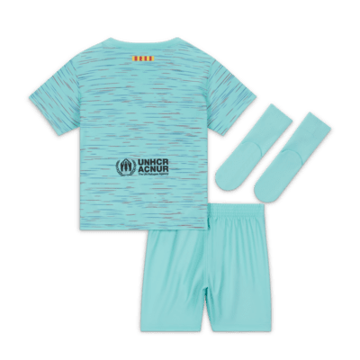 F.C. Barcelona 2023/24 Third Baby/Toddler Nike Football 3-Piece Kit