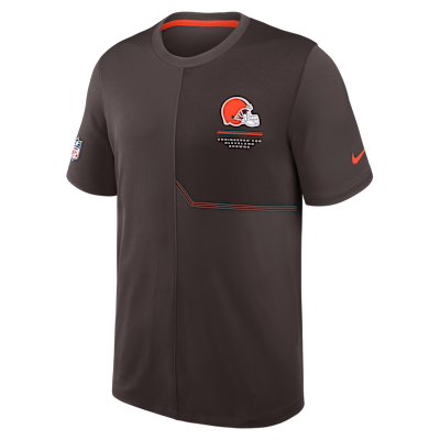 Cleveland Browns Sideline Coach Men's Nike Dri-FIT NFL Top from Nike - $60
