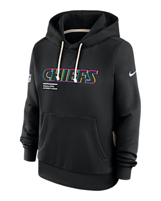 Женское худи Kansas City Chiefs Crucial Catch Nike Dri-FIT NFL Pullover Hoodie