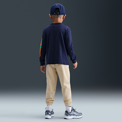 Playera de manga larga Slime para niños talla pequeña Nike