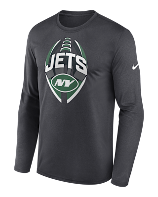 Мужская футболка New York Jets Legend Icon Nike Dri-FIT NFL Long-Sleeve
