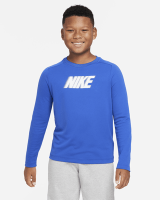 Подростковые  Nike Dri-FIT Multi+ Big Kids' (Boys') Long-Sleeve Top