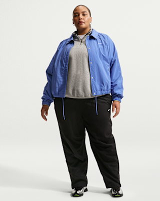 Женские  Nike Sportswear Oversized High-Waisted Woven Pants (Plus Size)