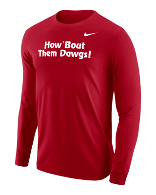 Мужская футболка Georgia Nike College Long-Sleeve