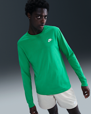 Мужская футболка Nike Sportswear Club Long-Sleeve