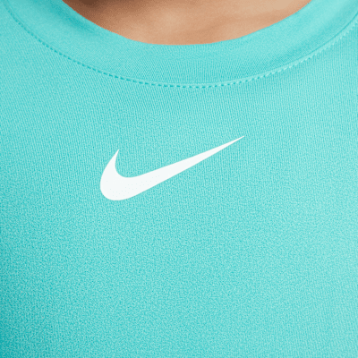 Playera con dobladillo para niños de preescolar Nike Dri-FIT "All Day Play"