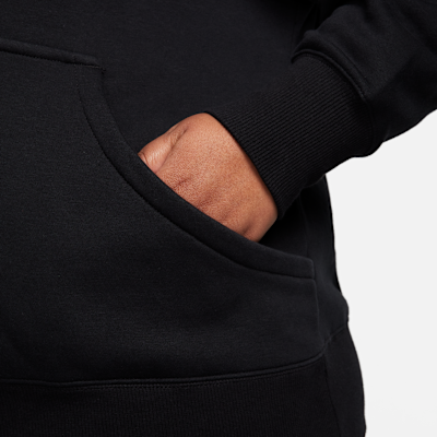 Pants de entrenamiento de tiro medio de pierna ancha para mujer (talla grande) Nike Sportswear Club Fleece