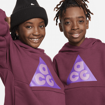 Nike ACG Icon Fleece Big Kids' Pullover Hoodie