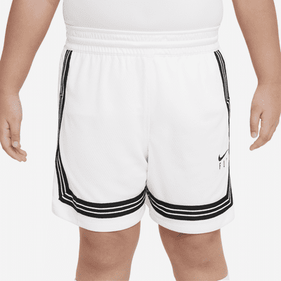 Shorts de básquetbol para niña talla grande Nike Dri-FIT Fly Crossover (talla amplia)