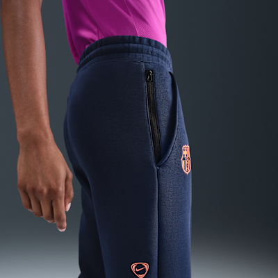 F.C. Barcelona Tech Women's Nike Total 90 Football Fleece Mid-Rise Joggers