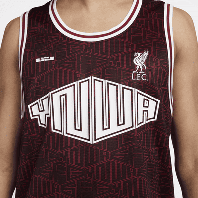 LeBron x Liverpool F.C. Men's Nike DNA Basketball Jersey