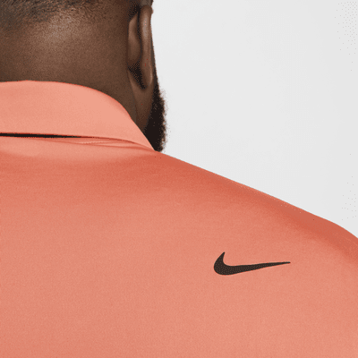 Męska koszulka polo do golfa w jednolitym kolorze Nike Dri-FIT Tour