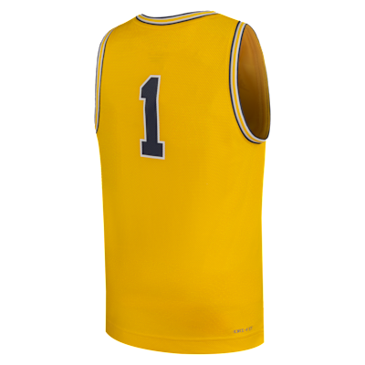 Michigan Wolverines Big Kids' Nike Basketball Replica Jersey