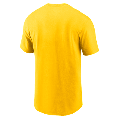 Michigan Wolverines Primetime Logo Playera universitaria Nike para hombre