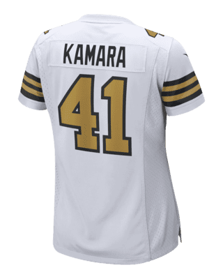 Nike Women's New Orleans Saints Alvin Kamara #41 Black Game Jersey