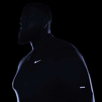 Nike Dri-FIT rövid cipzáras férfi futófelső