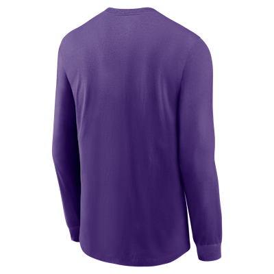 Minnesota Vikings Play To Win Essential Men's Nike NFL Long-Sleeve T-Shirt